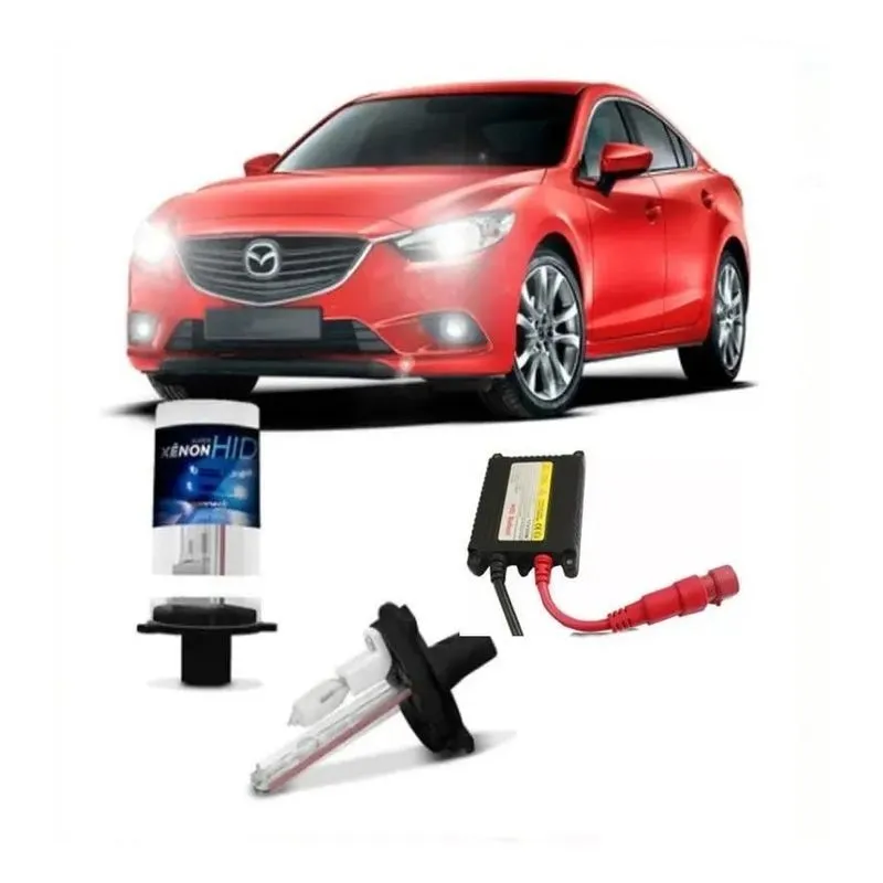 2x Kit Xenon Lampada Carro Automotivo Farol Completo H4-2 80