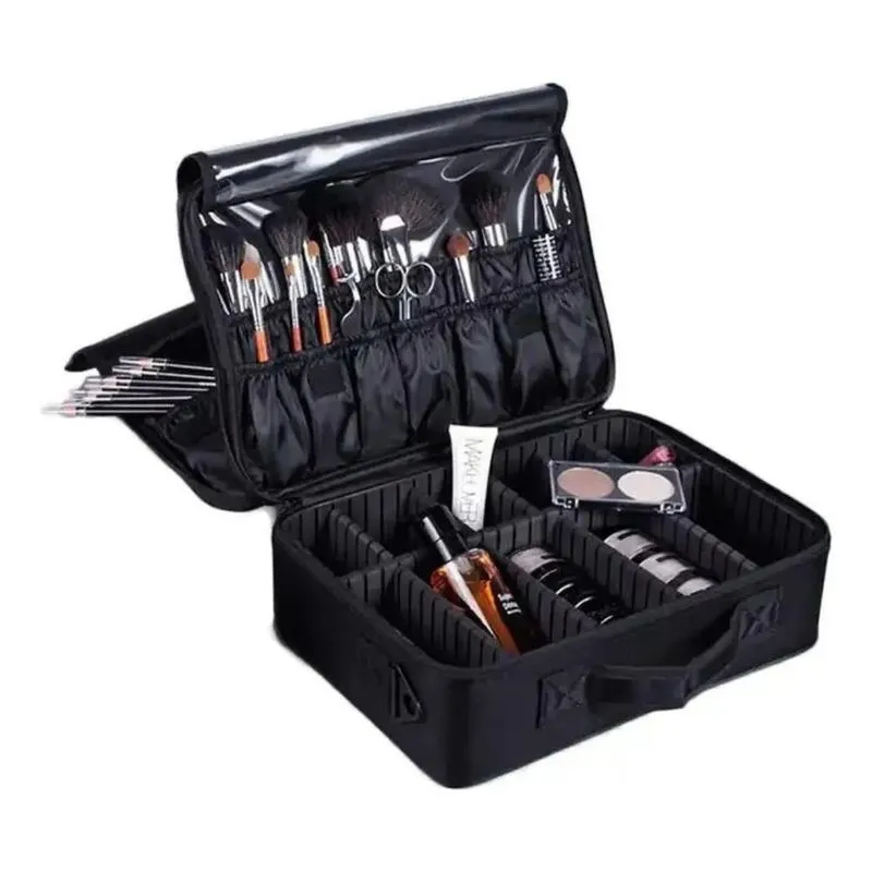 Maleta Organizadora Maquiagem Profissional Mochila Make Cor
