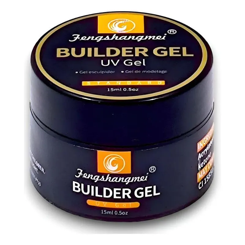 Gel Builder Fengshangmei 15ml: Unhas Esculpidas - Branco 2