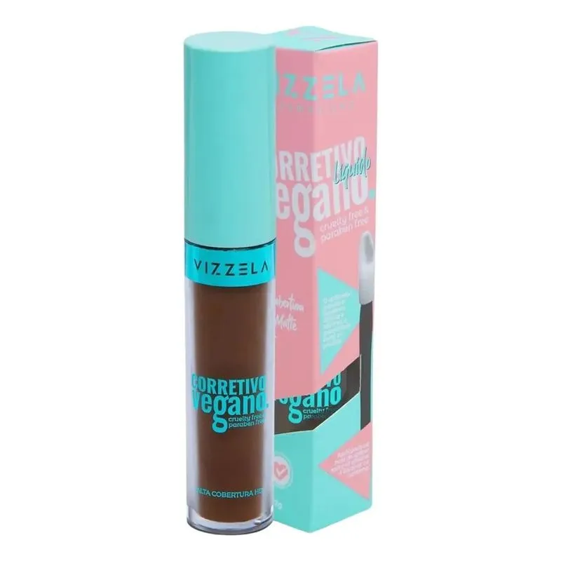 Corretivo Vizzela Matte Alta Cobertura Vegano 7ml - Pel - 11