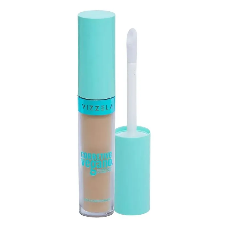 Corretivo Vizzela Matte Alta Cobertura Vegano 7ml - Pele - 4