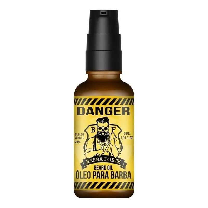 Barba Forte Óleo Para Barba Danger 30ml