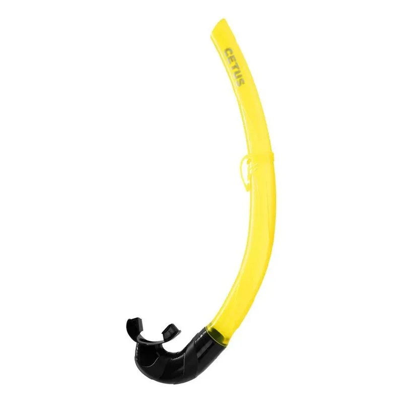 Respirador Snorkel De Mergulho Ce Amarelo/preto