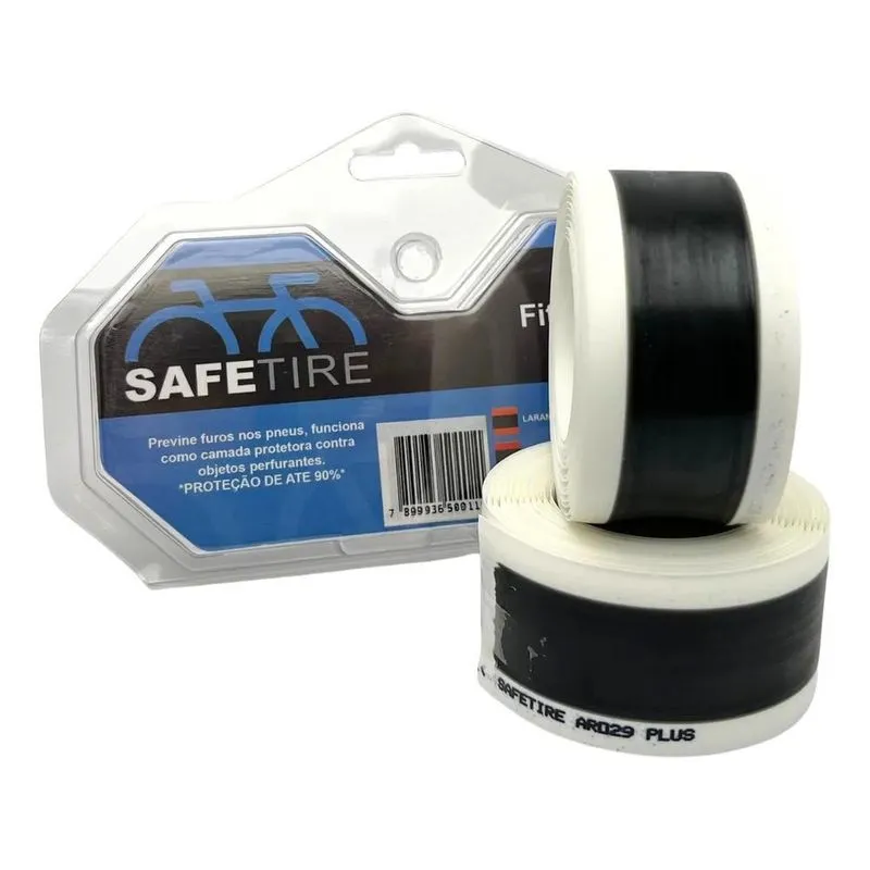 Fita Antifuro Safetire 40mm Branca Aro 29 Pneu 2.0 A 2.4 Mtb