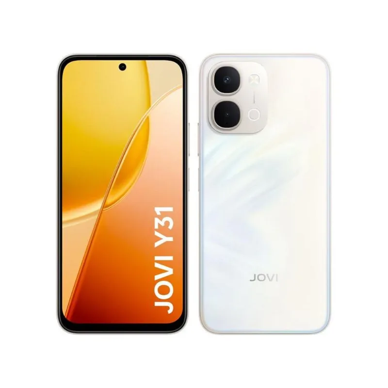 Smartphone Jovi Y31 512GB 16GB RAM Branco Lírio 6,75" Câm. Dupla + Selfie 32MP