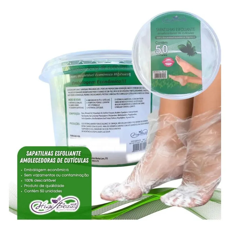 Kit De Manicure E Pedicure Higibeuty Sapatilha Economica Esf