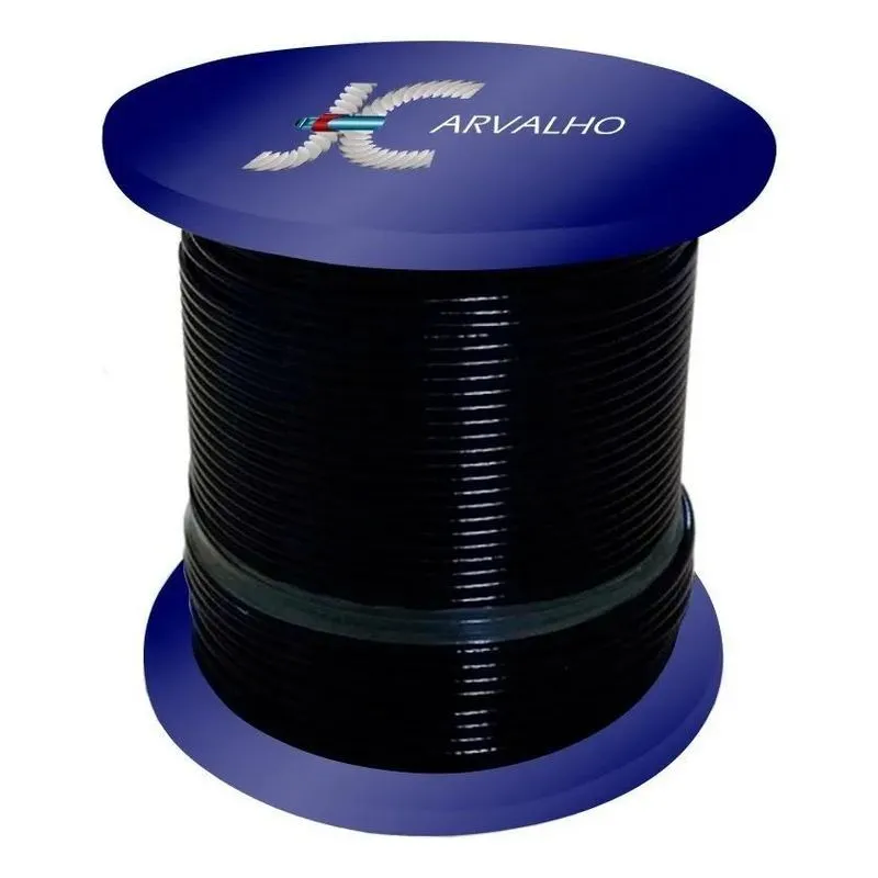 10x Cabo Aço Revestido Para Academia 1/8 X 4,8 Mm 40 Metros