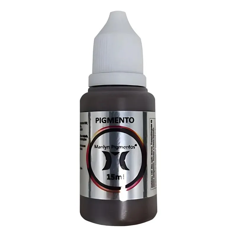 Pigmento Micropigmentação Marilyn 15ml: Co - Castanho Escuro