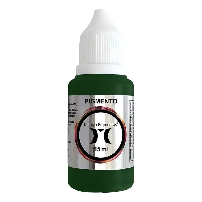 Pigmento Micropigmentação Marilyn 15ml: Cores Vibrantes - Oliva