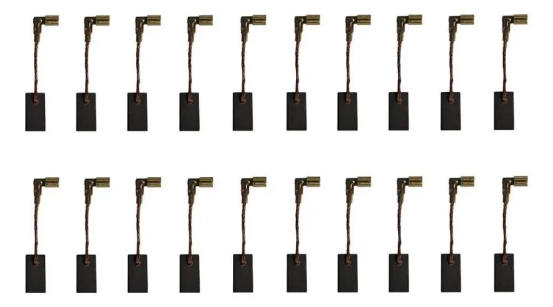 2x Escova De Carvão Esmerilhadeira Dewalt Dwe4120/4020 10 Pa