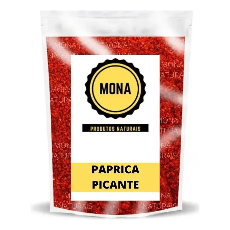 5x Páprica Picante 1kg Naturais Mona