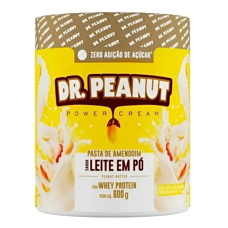 Suplemento Em Pasta Dr. Peanut Power Cream Pasta De Amendoim