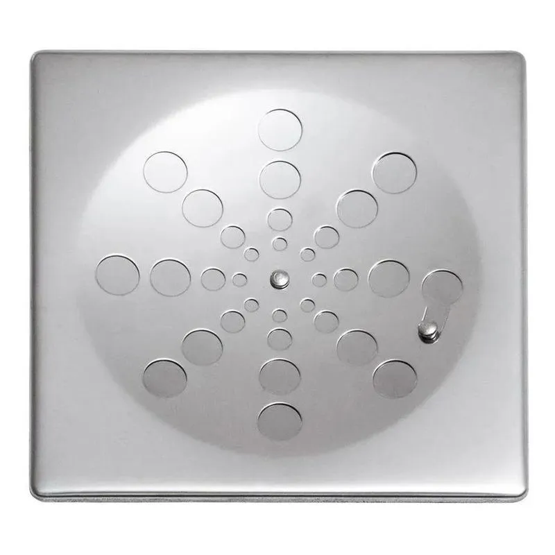 Overtime Grelha Quadrada Aço Inox 10x10 Com Fecho 100 Mm