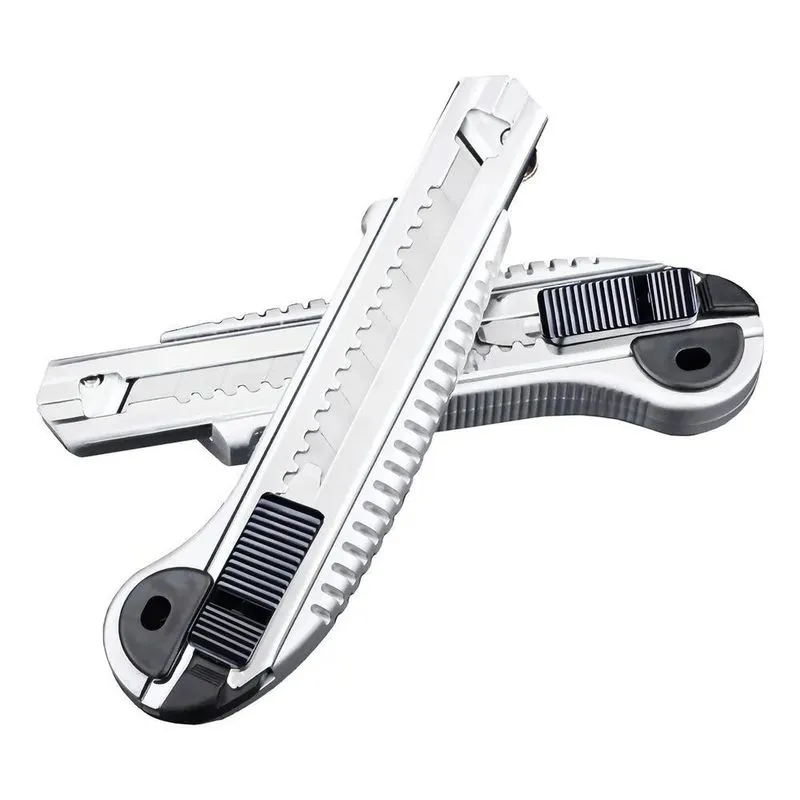 2x Estilete Profissional + 5 Lâminas Extras - T1212