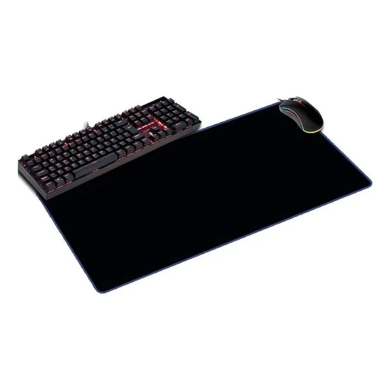 Mousepad Gamer Speed 80x40cm: Precisão Absoluta - Viés Azul