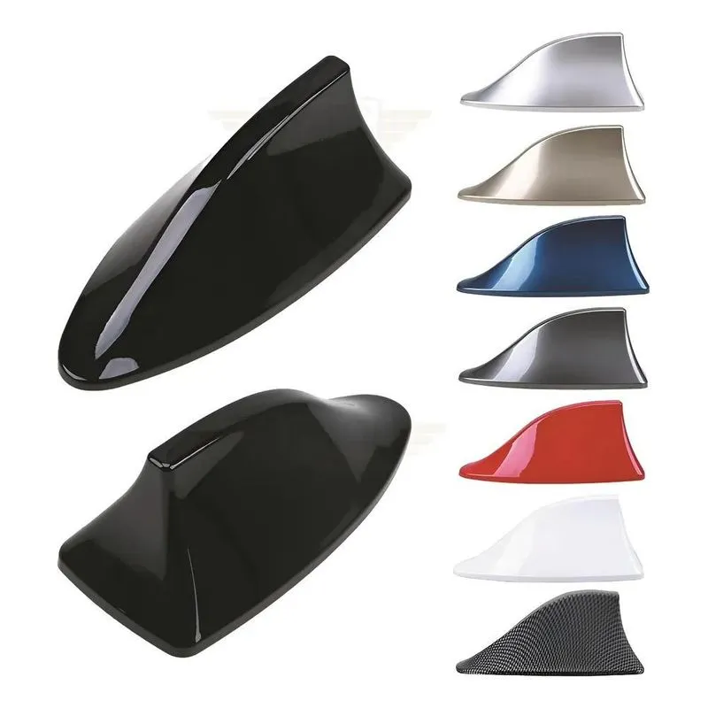 Antena Shark Tubarão Universal Honda: Estilo E Aerod - Preto