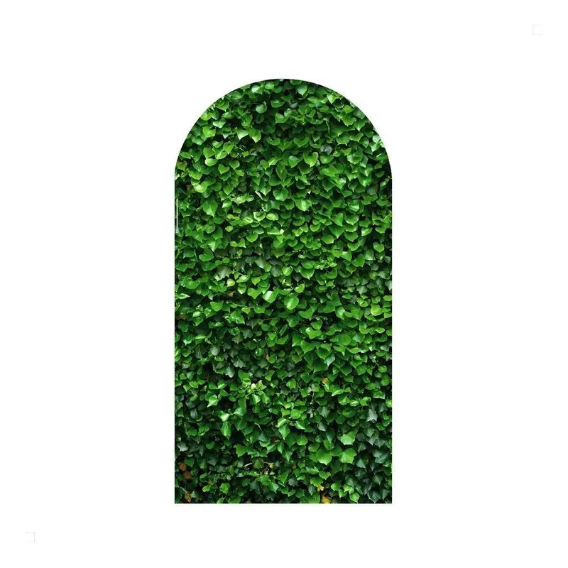 Capa Painel Romano Sublimado 2x1m: Fe - Muro Inglês Folhagem