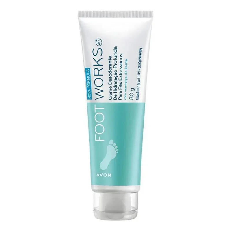3x Footworks Creme De Hidratação Profunda Pés Extrassecos, A