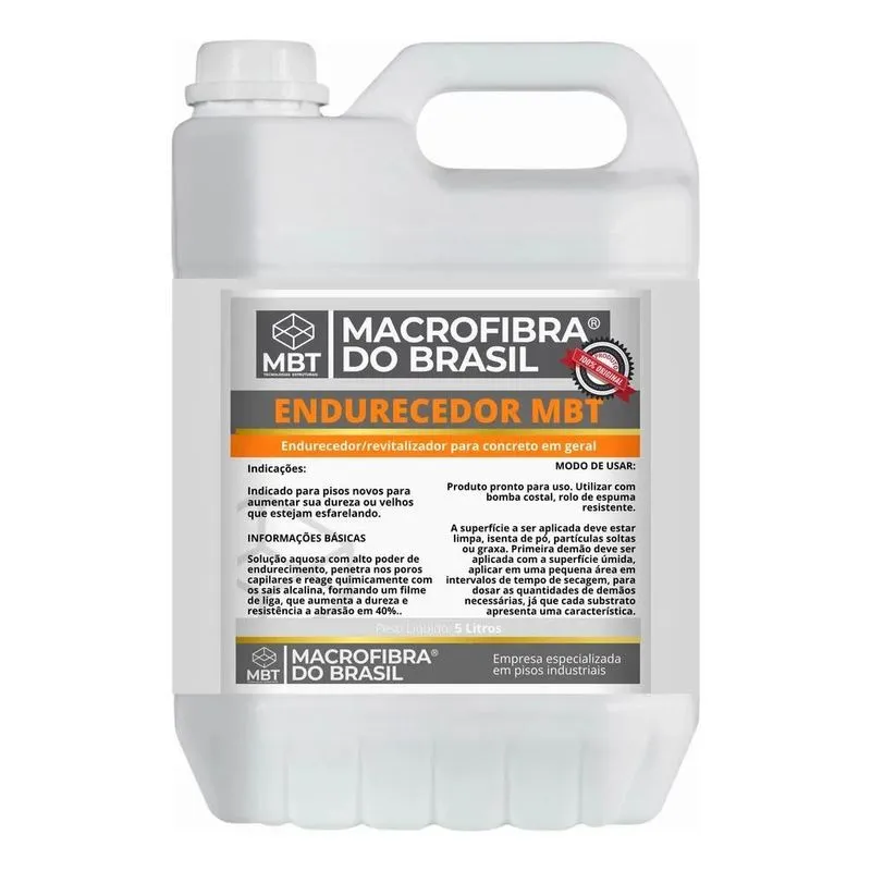 2x Endurecedor De Superfícies De Concreto (5 Kg)