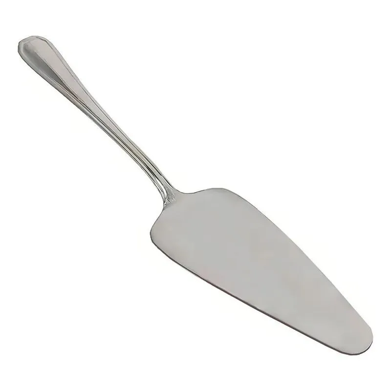 3x Espatula Pá Para Bolo Aço Inox 24 X 4,3 Cm