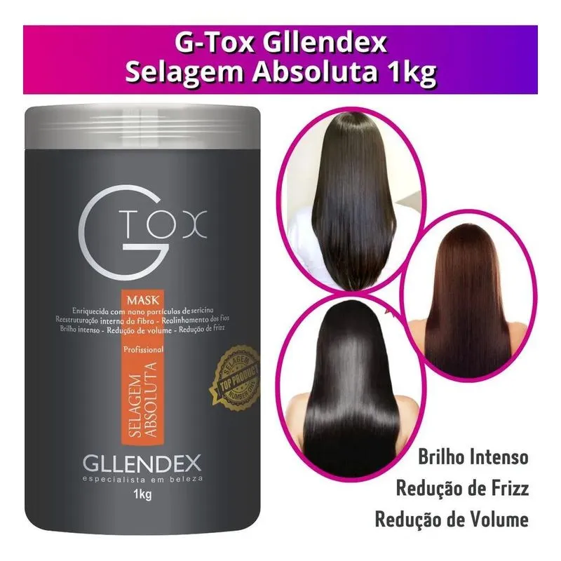 10x G-tox Selagem Absoluta 1 Kg Gllendex