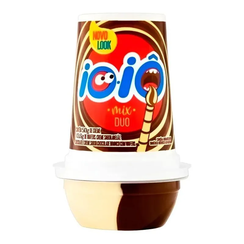 5x Hershey's Ioiô Cream Duo - Chocolate Branco - Creme De