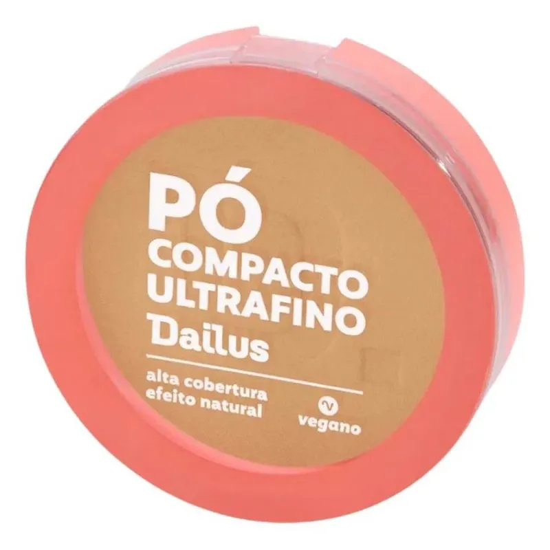 Base De Maquiagem Em Pó Compacto Dailus Pó Compacto Ultrafin