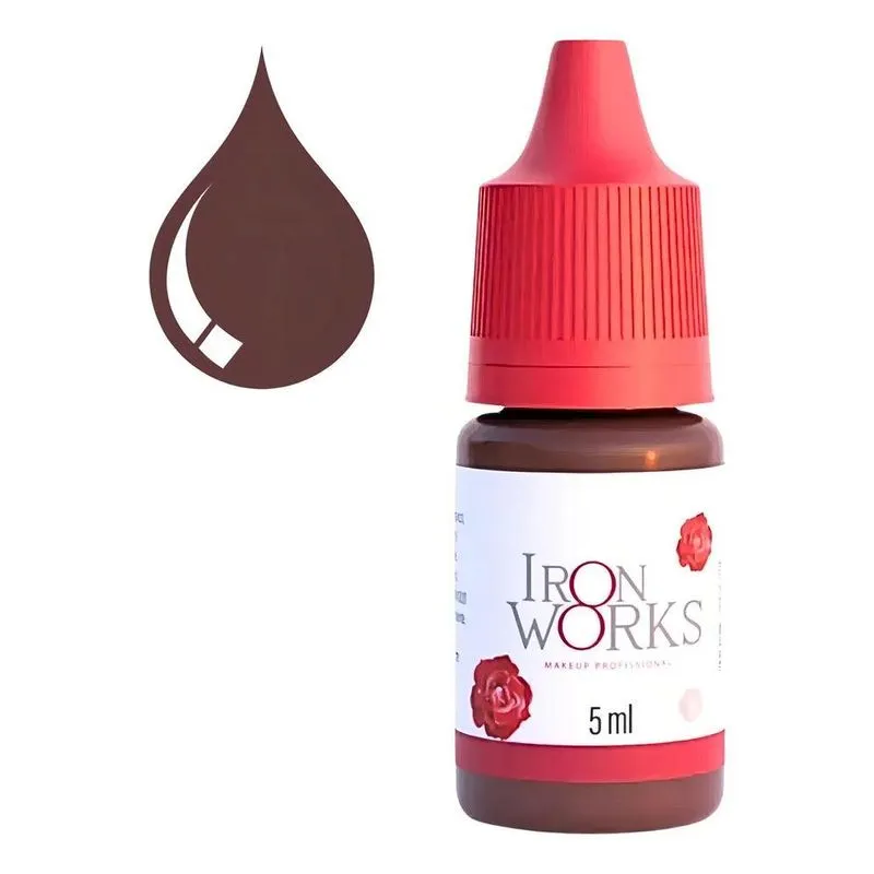 Pigmento Para Micropigmentação Iron Works 5ml Cor Castanho I
