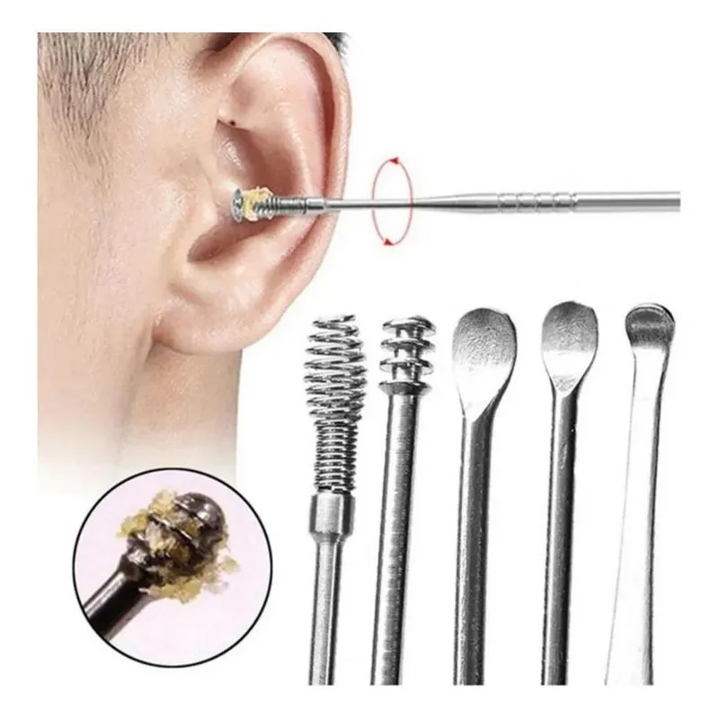 Limpador Ouvido Tira Cera Sujeira Smart Swab