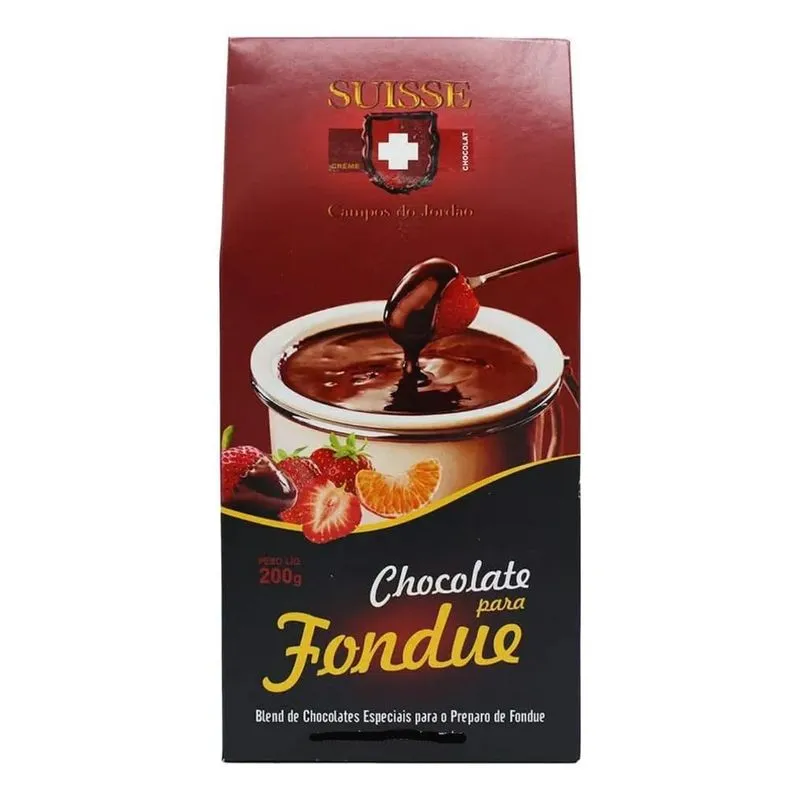 5x Suisse Chocolat Fondue De Chocolate - Chocolate - Ao Le