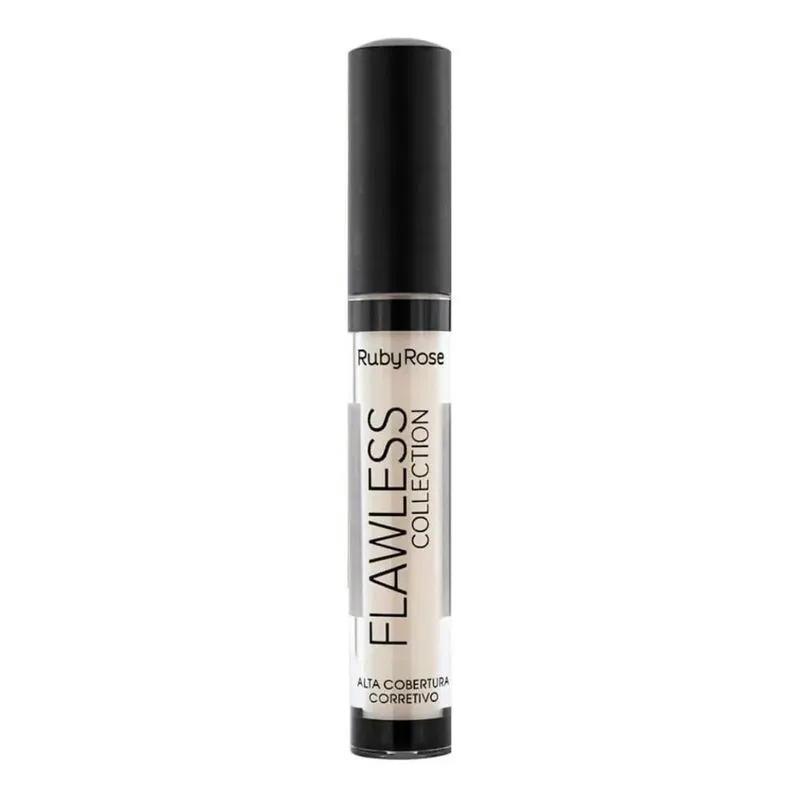 5x Corretivo Liquido Flawless Collection Ruby Rose Bege 3