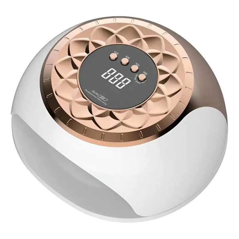 Cabine Sun S9 Gold 268w: Unhas Gel Secage - Dourado 127/220v