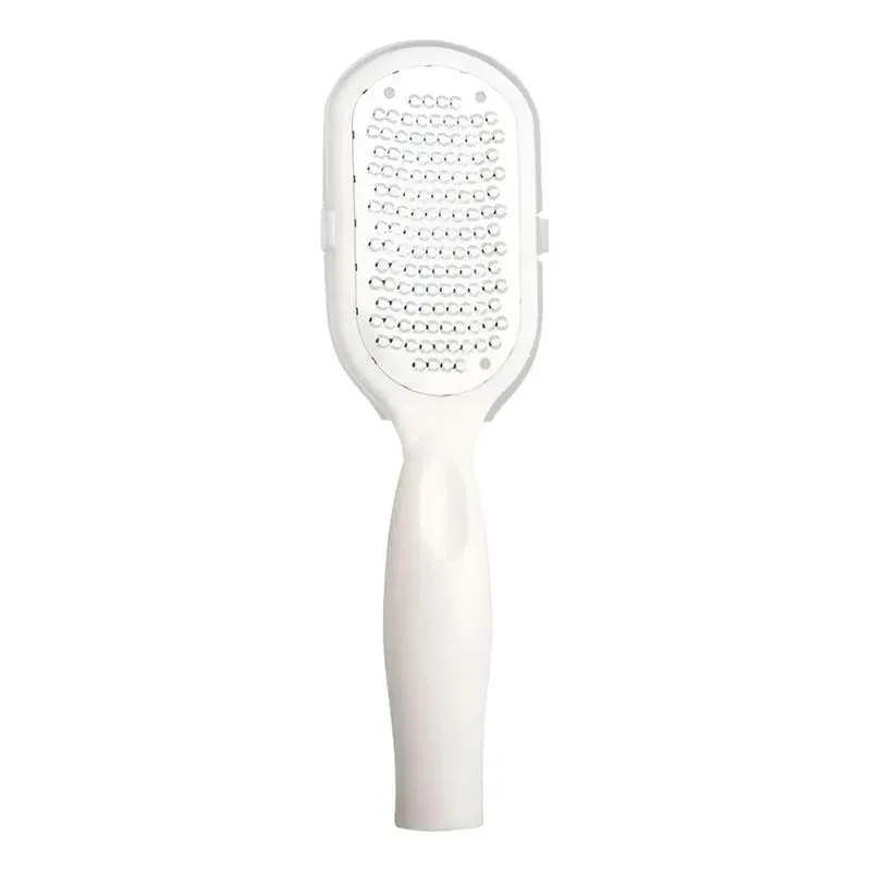 Lixa Calos Aço Inox: Pele Lisa E Macia Em Pés E Mão - Branco