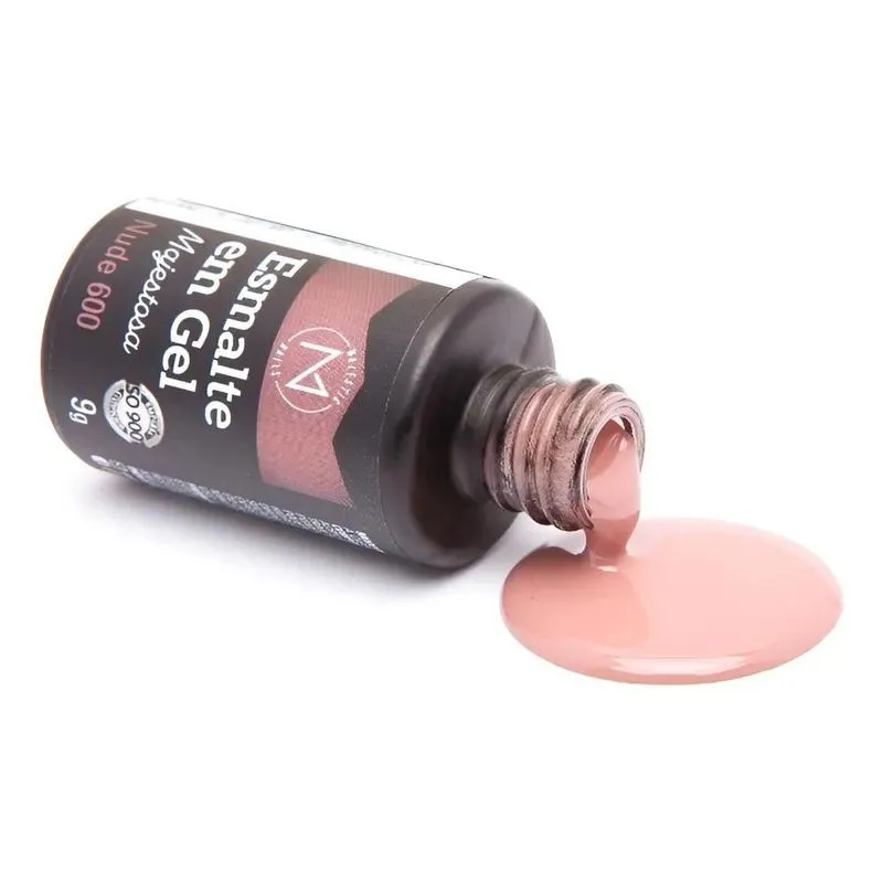 Esmalte Gel Majestosa: Cor Intensa, D - Nude 600 - Majestosa