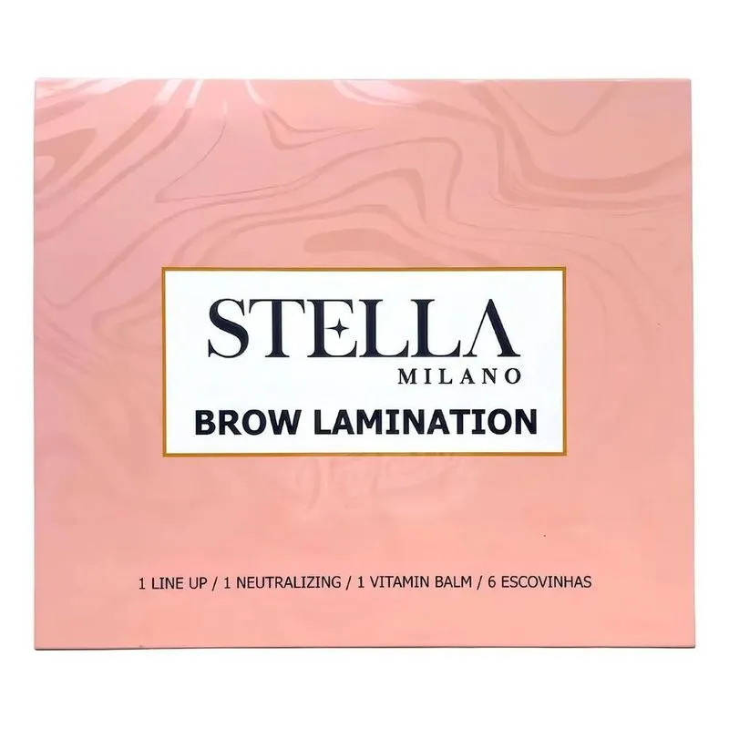 Kit Stella Milano Brow Lamination 3passos -15 G