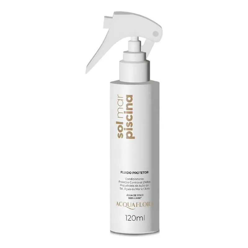 Fluído Protetor Sol Mar Piscina Acquaflora 120ml