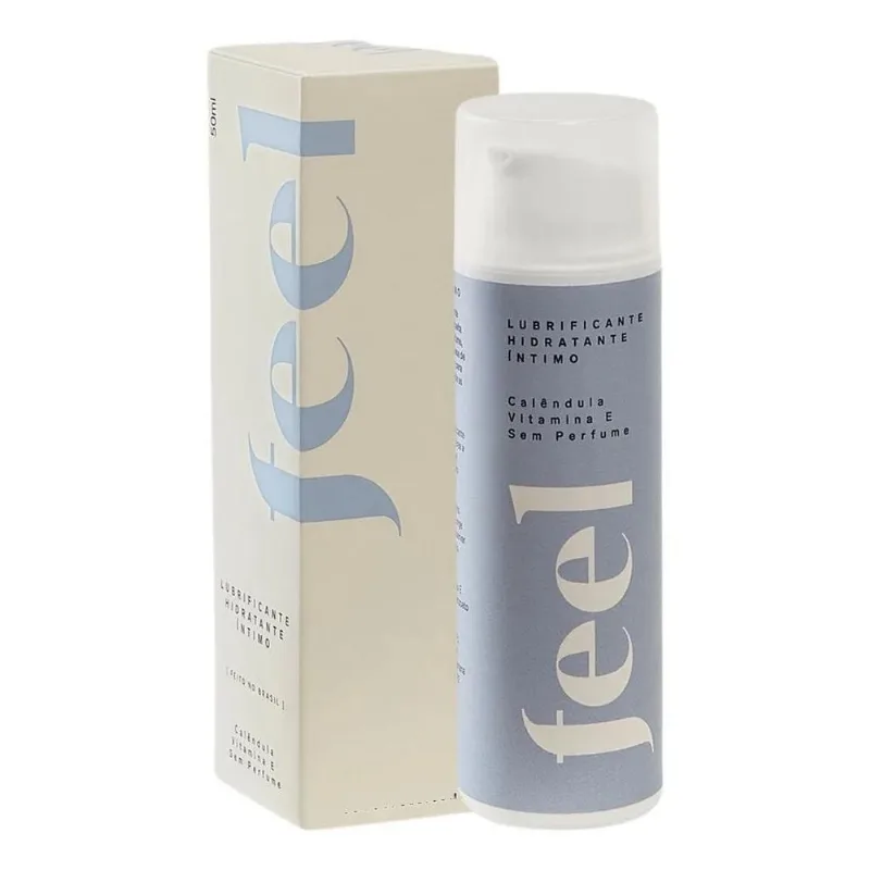 Lubrificante Hidratante Íntimo Feel Sem Perfume Neutro 50ml
