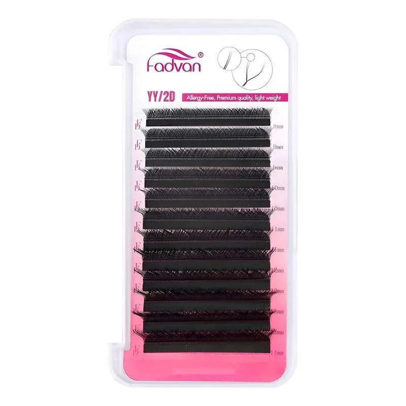 Cílios Y Volume Brasileiro Fadvan Pbt Fibr - 0,07 / D / 15mm