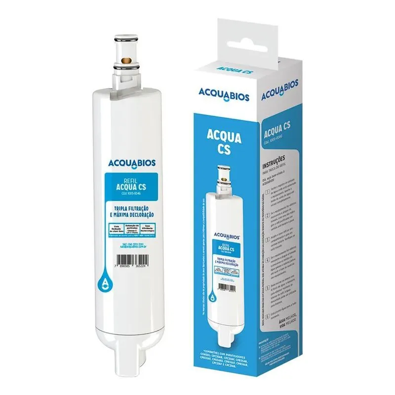 2x Refil Para Filtro Consul Facilite Cpc30 Cpc31 Cpb34/35/36