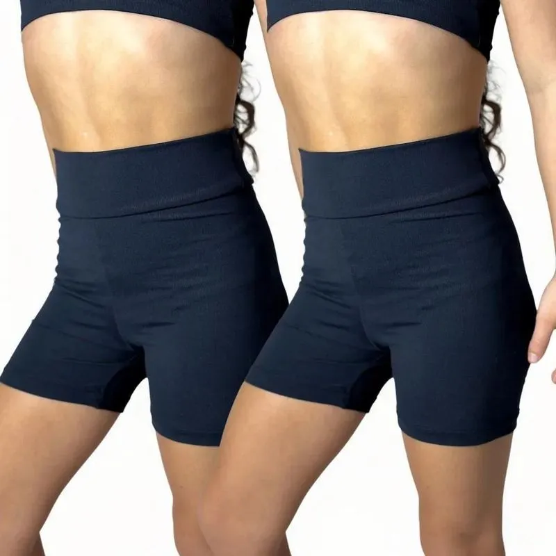Short Infantil Fitness Ginastica Kids Poliamida Rosa E Roxo
