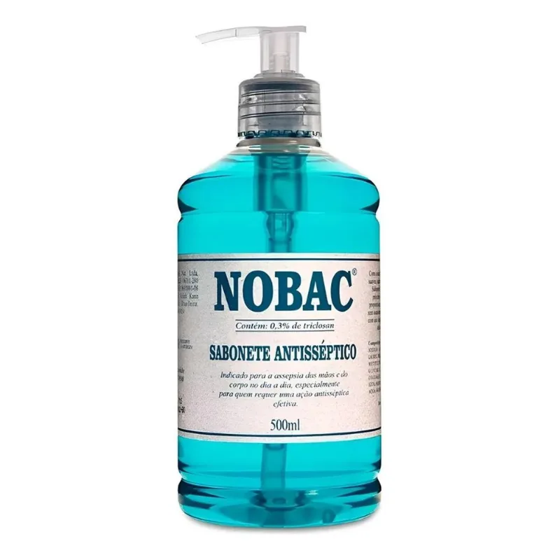 Sabonete Antisséptico Nobac Triclosan 500ml - Cpap/ Mascara