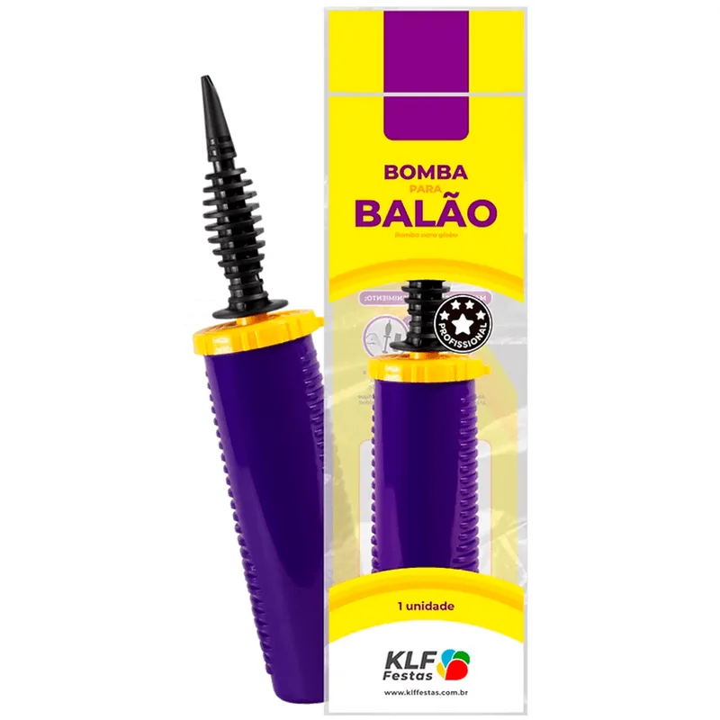 Bomba Para Balão Manual Maxi Profissional KLF BOMBA P.BALAO MANUAL MAXI PROFISSIONAL BIMP KLF