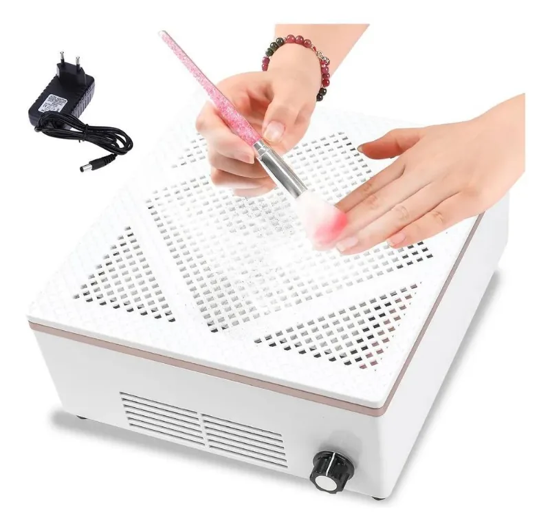Coletor Aspirador De Pó Unhas Nail Grelha Gel Acrigel
