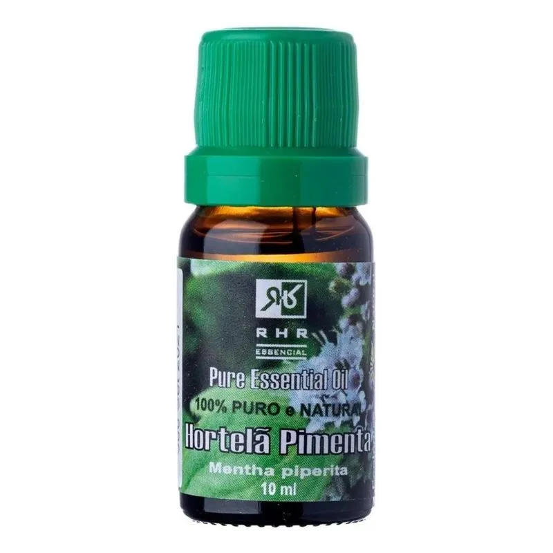Oleo Essencial De Hortelã Pimenta 100% Puro 10ml
