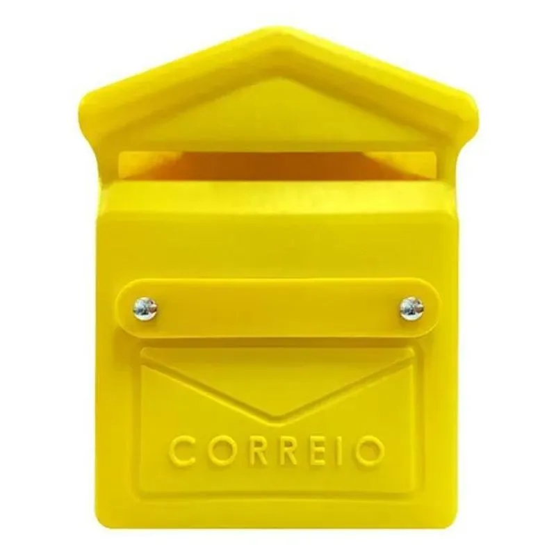 5x Caixa Para Cartas / Correspondências Plástico Pvc
