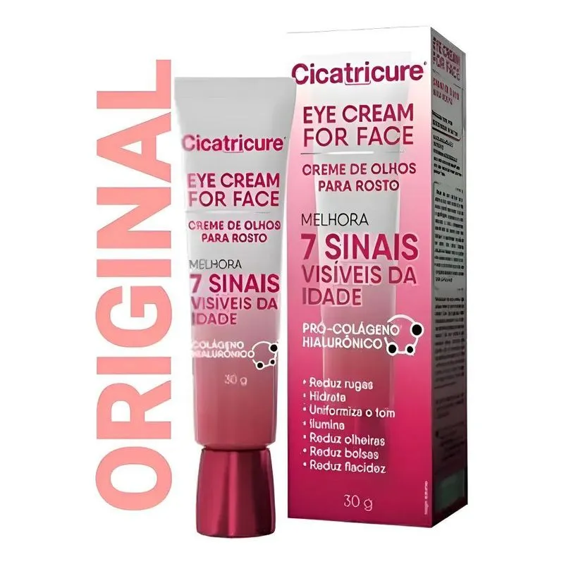 Creme Para Olhos E Rosto Cicatricure Eye Cream For Face 30g