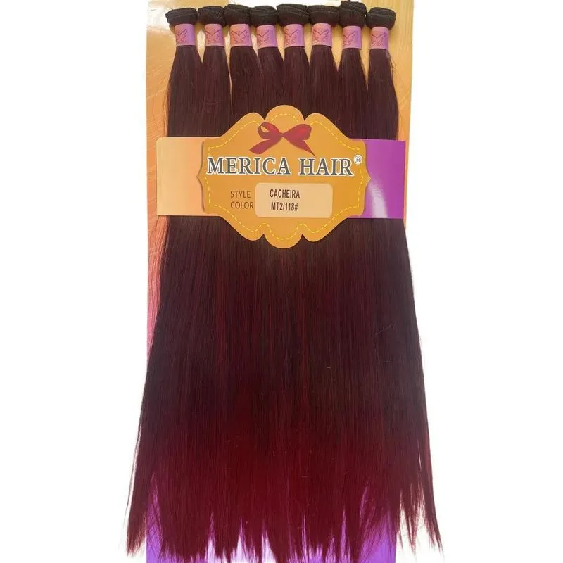 Cabelo Orgânico Liso 60cm 280g 8 Tela - Mt2/118 Californiana