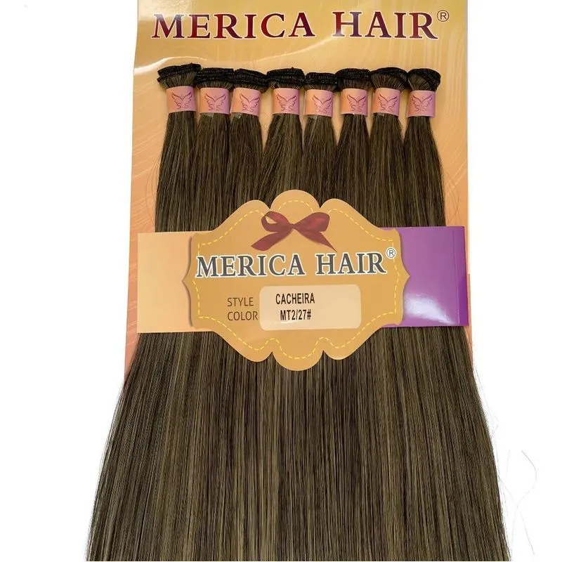 Cabelo Orgânico Liso 60cm 280g 8 Telas - Mt2/27 Californiana