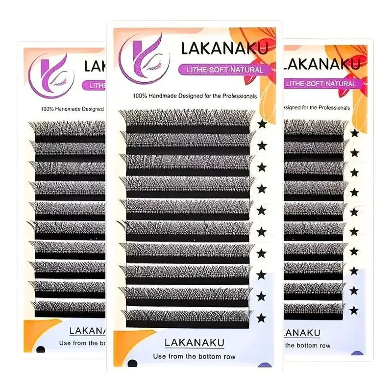 Cílios Y Lakanaku: Volume Brasileiro Perfe - D / 0,07 / 12mm