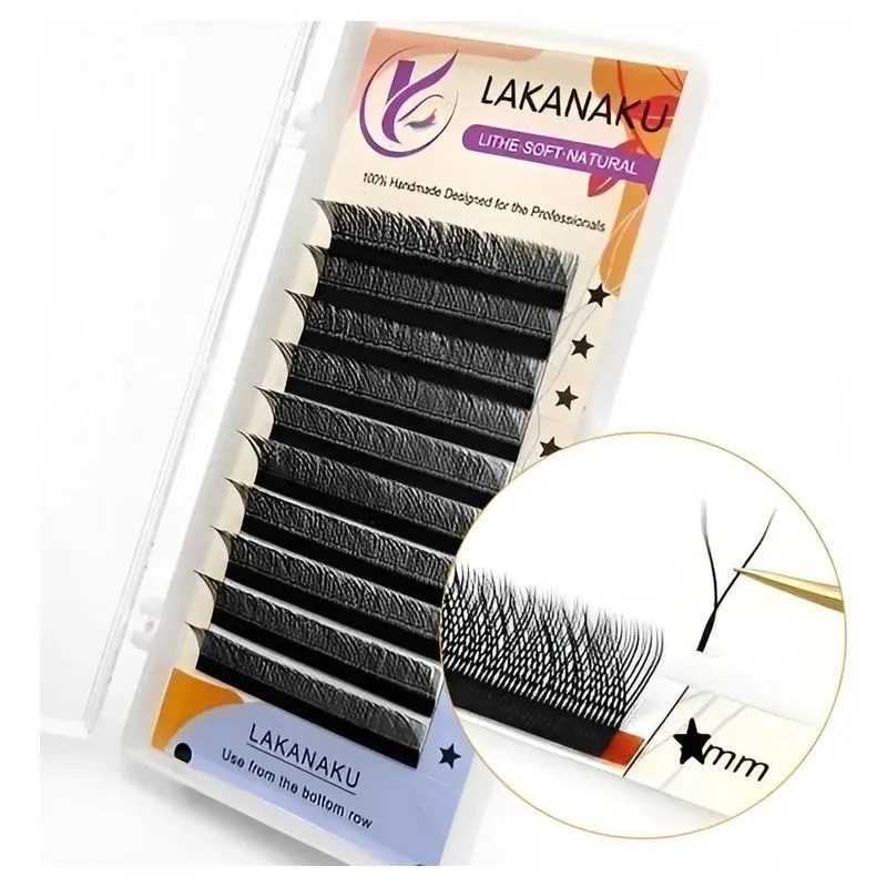Cílios Y Lakanaku: Volume Brasileiro Perfei - D / 0,07 / 9mm